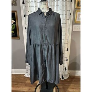 Time and Tru size 16-18 Button Dress